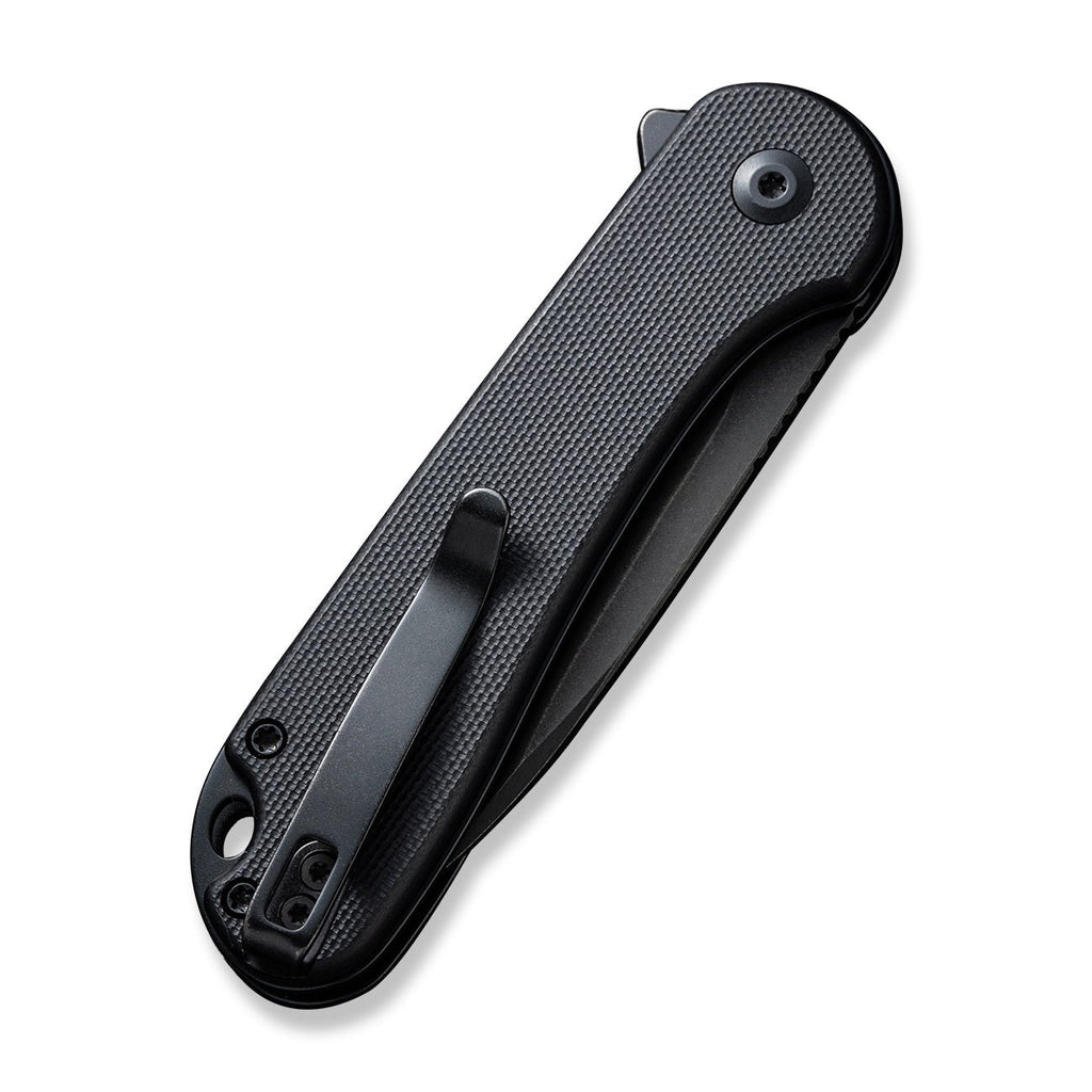 CIVIVI Button Lock Elementum II Flipper Knife G10 Handle (2.96" Nitro-V Blade) C18062P-1