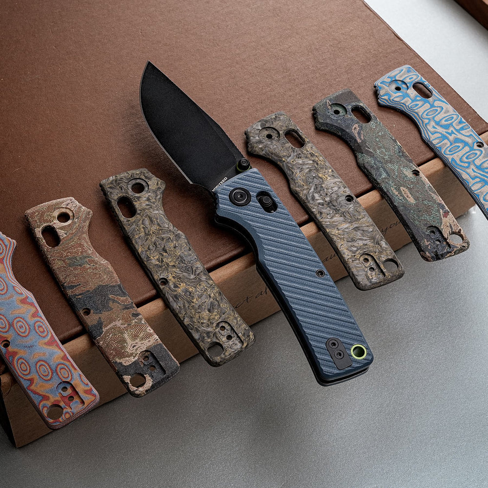 VOSTEED Porcupine ModSwap™ - Crossbar Lock Knife (3.08" 154CM Blade & G10 Handle) - A3102