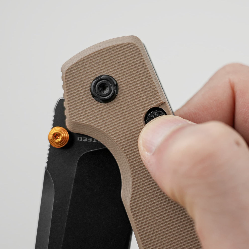 VOSTEED Raccoon® 2.0 - Top Liner Lock (3.25" 14C28N Blade & G10 Handle) - A2927