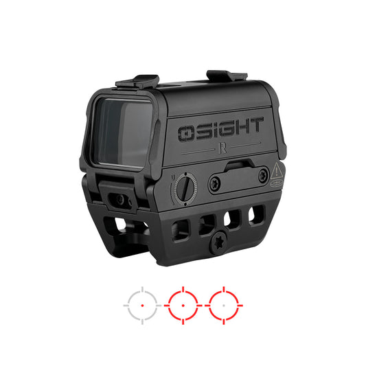 Osight R Micro T1/T2 Footprint Enclosed Red Dot Sight with Multi-Reticle System