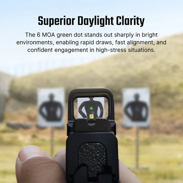 OLIGHT Osight SE Enclosed Optic with RMSc Footprint and Replaceable Battery