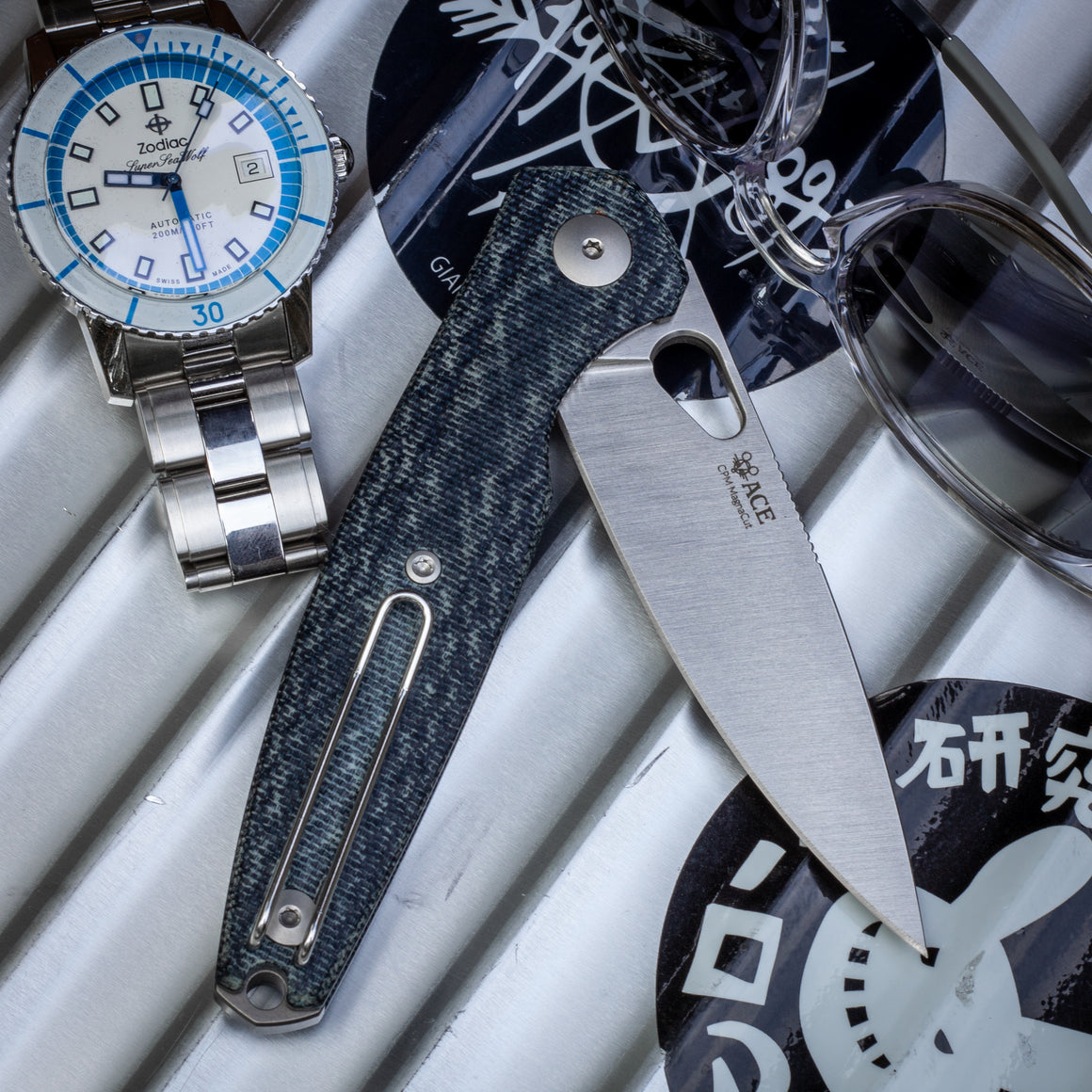 GIANT MOUSE ACE REO - Denim