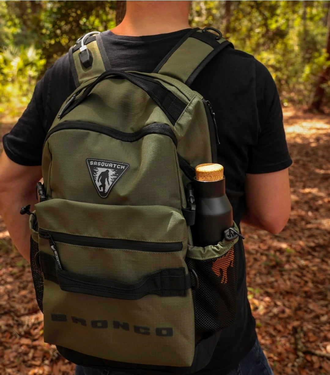 Ford Bronco Ripstop Smart Backpack, Green