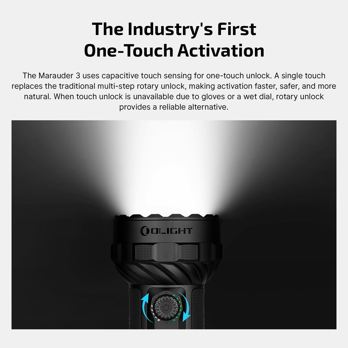 OLIGHT Marauder 3 - 25,000 Lumen Rechargeable Flashlight