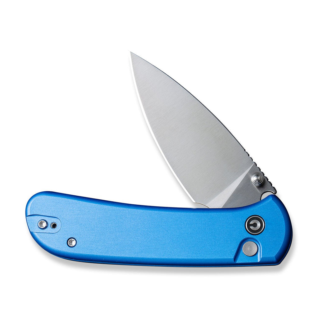 CIVIVI Qubit Button Lock & Thumb Stud Knife Aluminum Handle (2.98" 14C28N Blade) C22030E-3