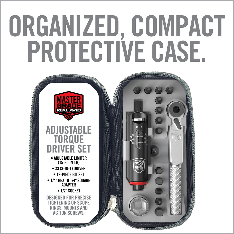 REAL AVID Smart-Torq® Adjustable Limiter & X3™ Driver Kit