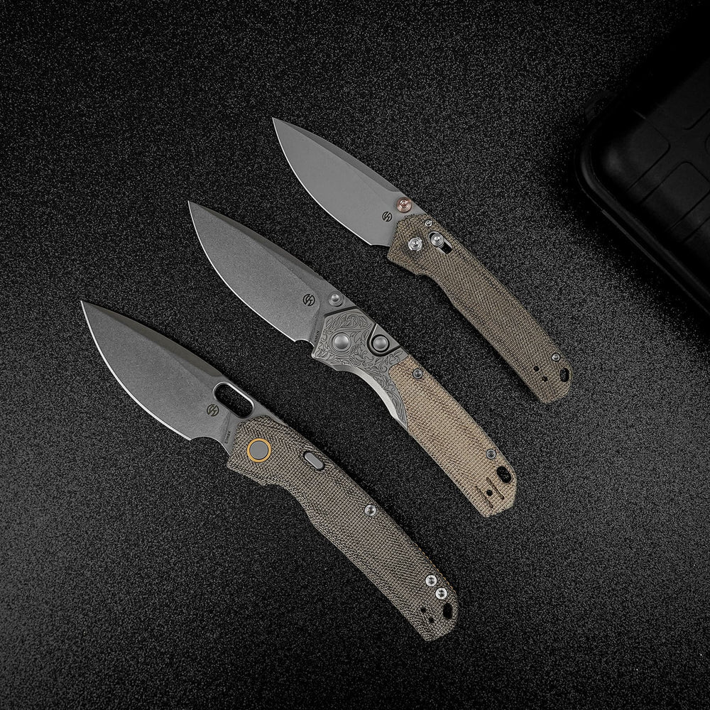 VOSTEED Psyop - Top Liner Lock Knife (2.99" S35VN Blade & Norplex UltreX™ Micarta Handle) - A2232
