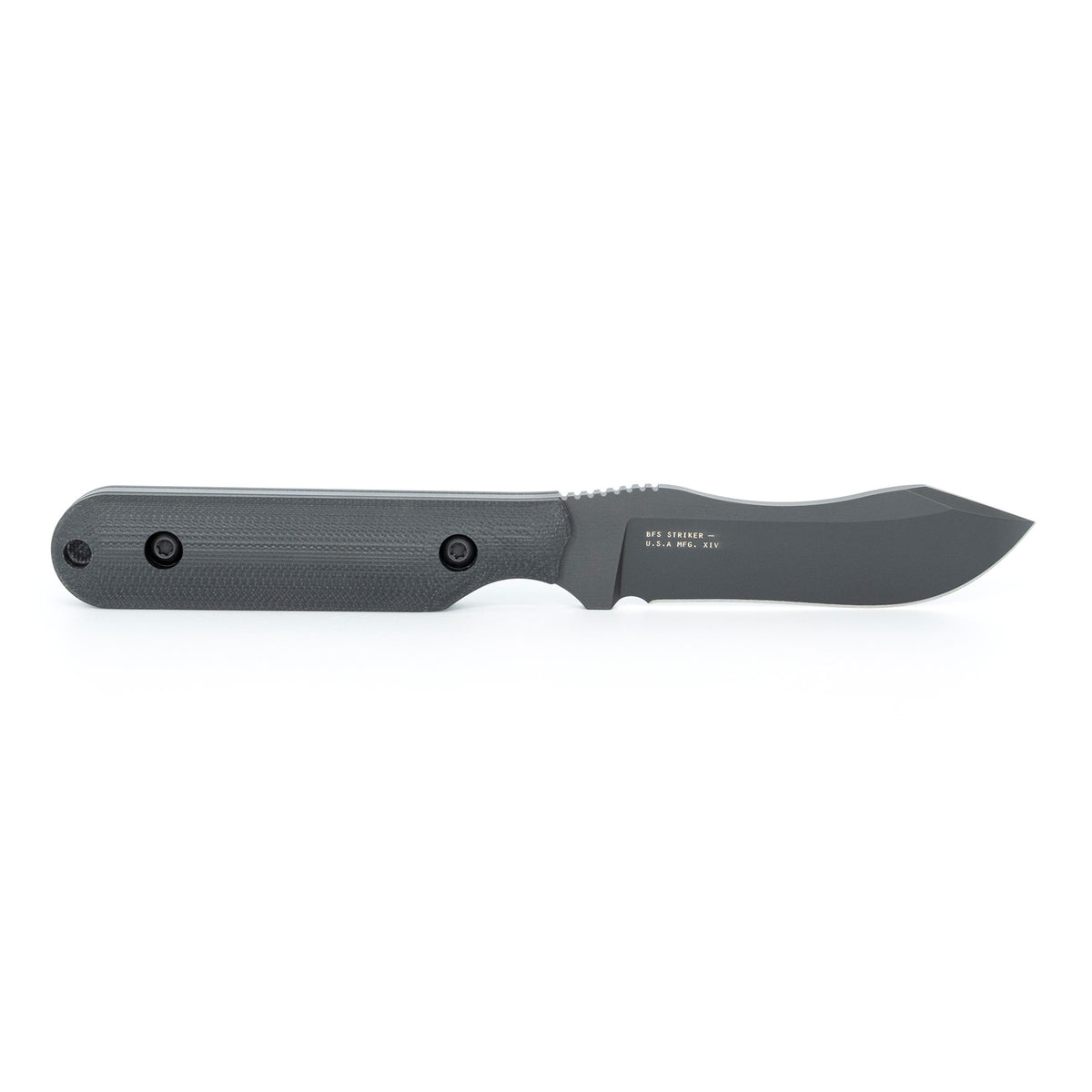CIVILWARE Striker USA Fixed Blade - Black / Black