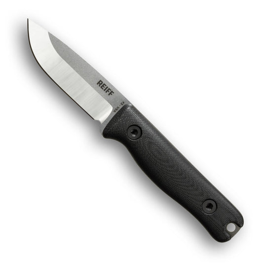 REIFF KNIVES F3 EDC Fixed Blade Knife (CPM MagnaCut, Two-tone, Black G10)