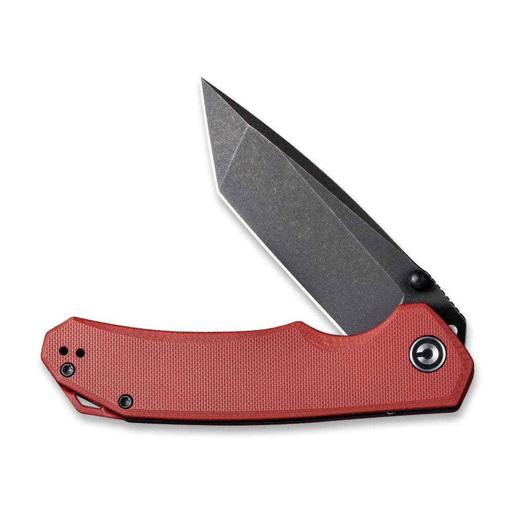 CIVIVI Brazen Flipper & Thumb Stud Knife G10 Handle (3.46" D2 Blade) C2023B