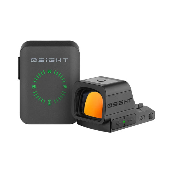 OLIGHT Osight XR Enclosed Red Dot Sight with Ruggedized Miniature Reflex Footprint and 2/6+32 MOA Multi-Reticle System