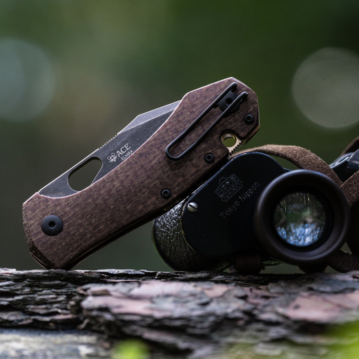 GIANT MOUSE ACE Atelier - Burlap Micarta