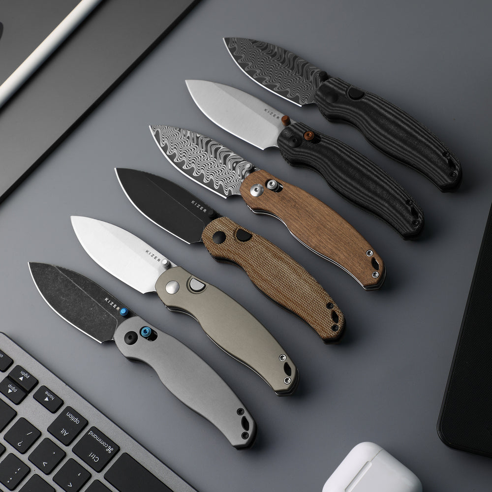 KIZER CUTLERY Phoca CD | 14C28N | Aluminum | Clutch Lock