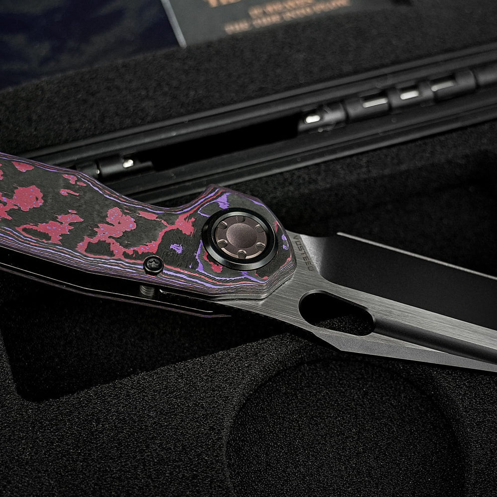 VOSTEED Thunderbird V- Vanchor Lock® (3.46" M390 Blade & FatCarbon Handle) - A0319