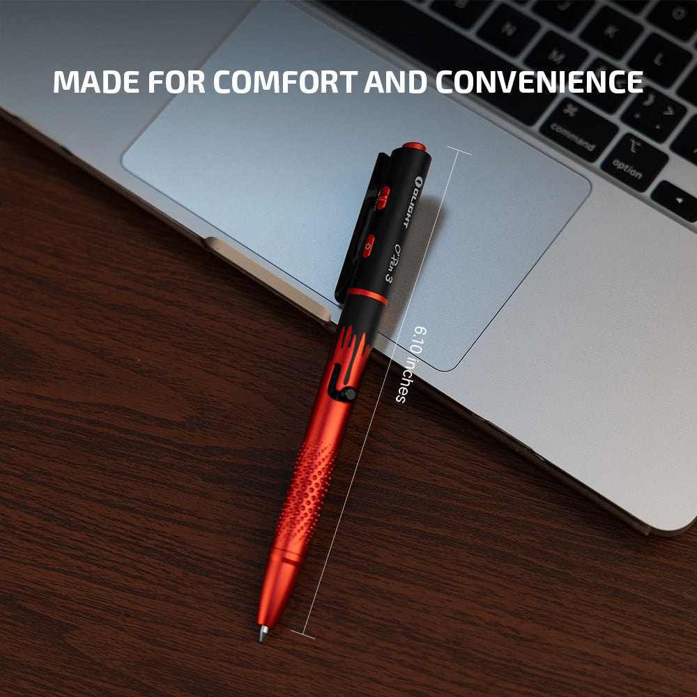 OLIGHT O'Pen 3 Multifunctional Pen Light with 120 Lumens & Green Laser