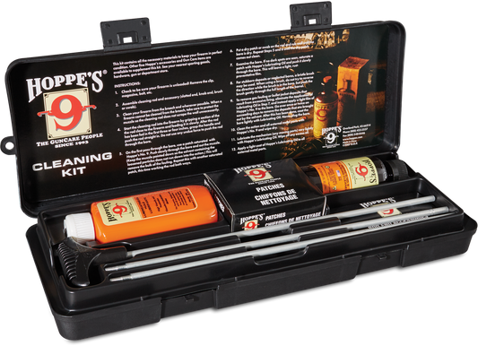 HOPPE'S Rifle & Shotgun Cleaning Kit with Aluminum Rod
