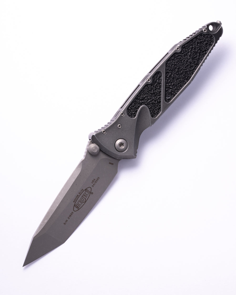Microtech Gear SOCOM ELITE T/E APOCALYPTIC STANDARD WEATHERED METAL (161-10APWME)