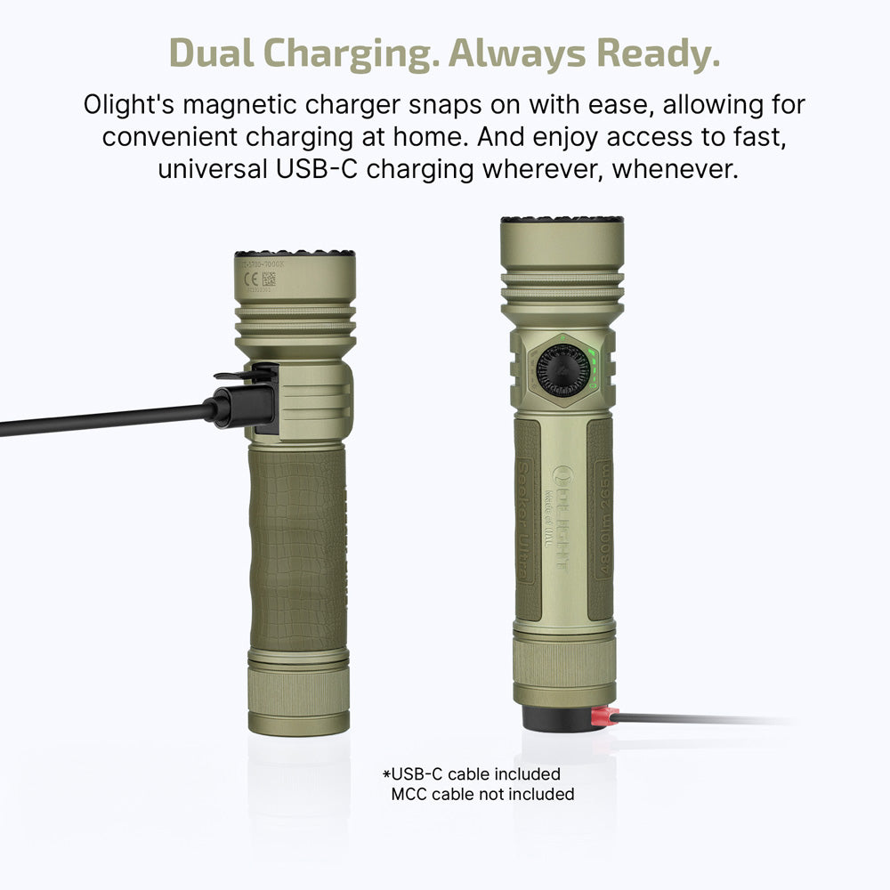 OLIGHT Seeker Ultra High Power Flashlight Olive Green