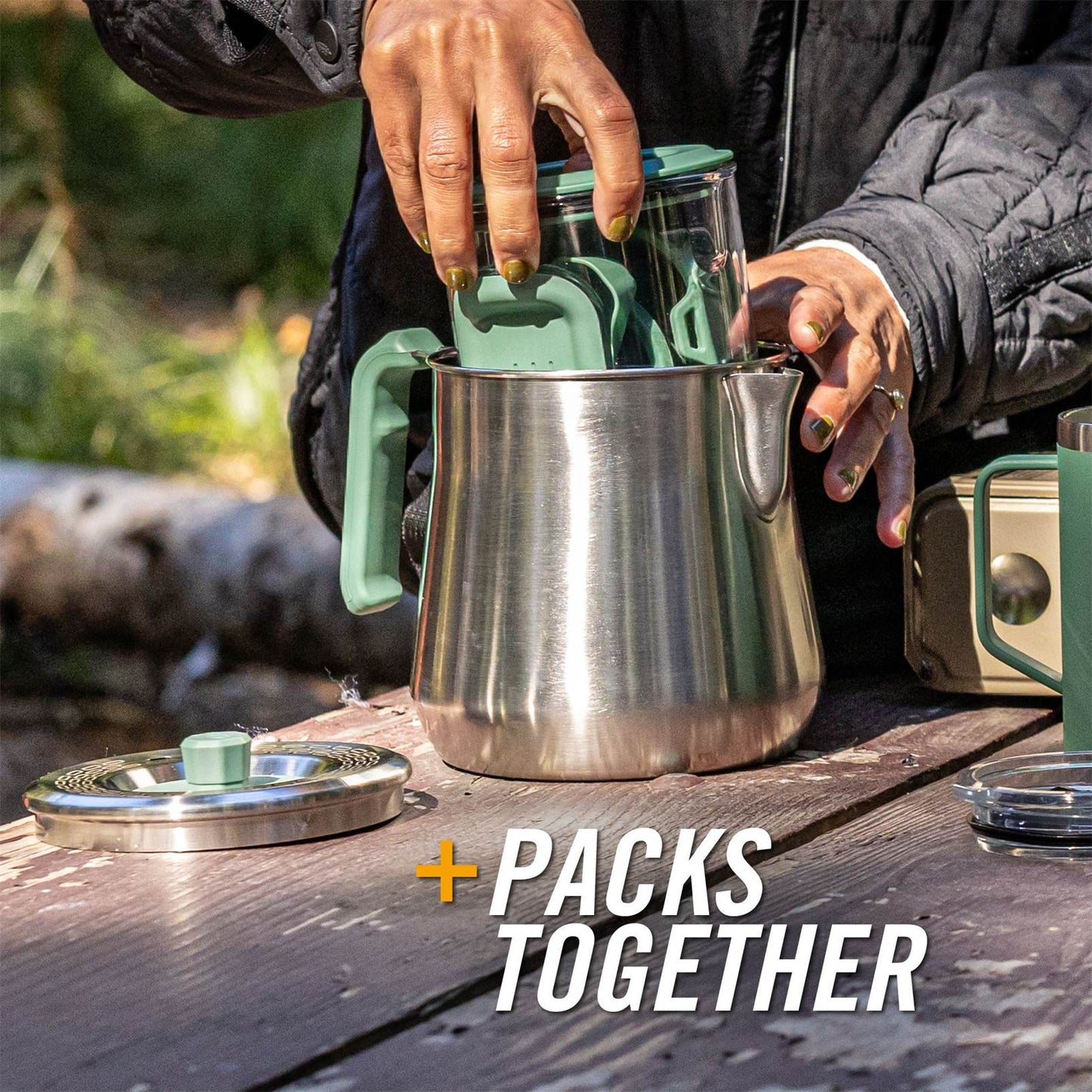 GERBER ComplEAT Kettle Coffee Set