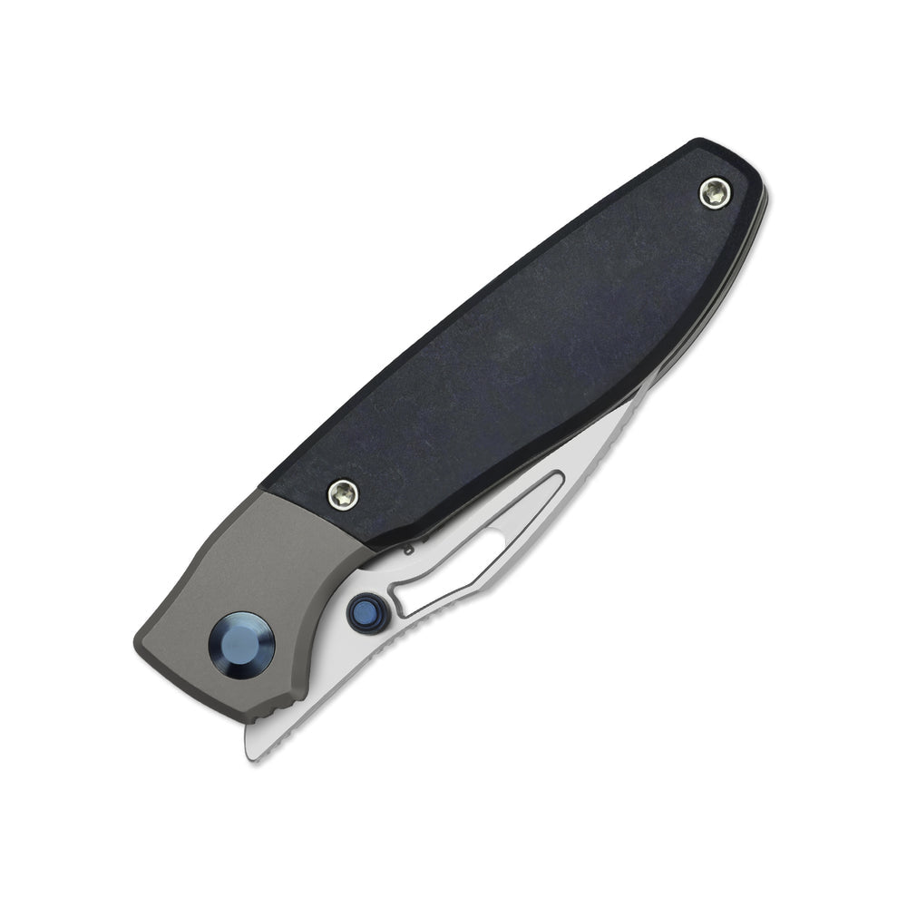 KIZER CUTLERY Shrike | S45VN | Titanium & Richlite | Front Flipper | Ki3746A3