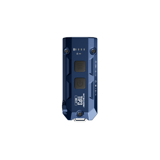 NITECORE TIP3 Multiple Color Temperatures Metallic Keychain Light