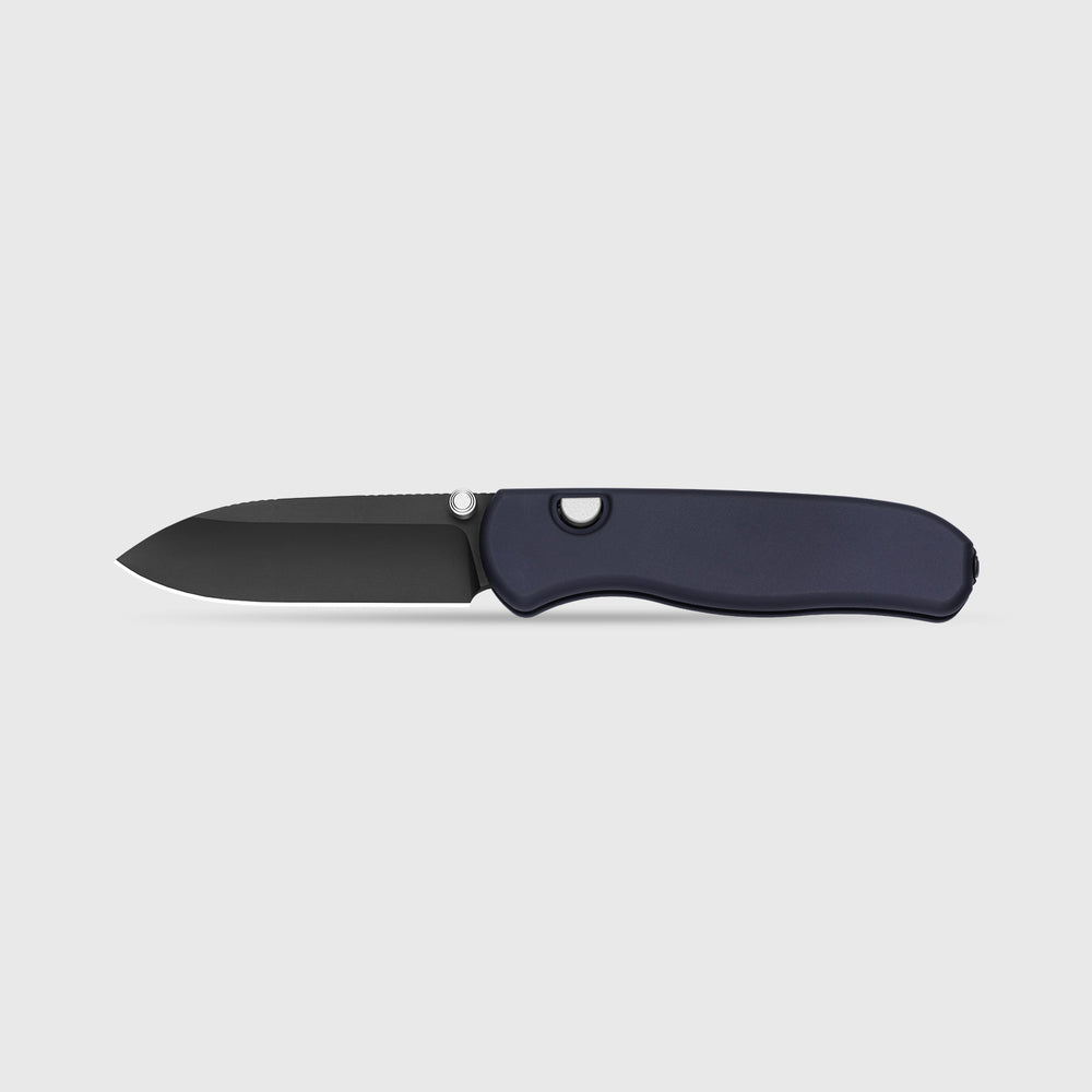 Drop Bear® Zero | Kizer Button Liner Lock™ | M390 + DLC Ultra + Hollow Grind | Alumium | KizerB™ 3619BDA2