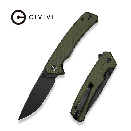 CIVIVI Merit Flipper & Thumb Stud Knife G10 Handle (3.28" 14C28N Blade) C24012-2