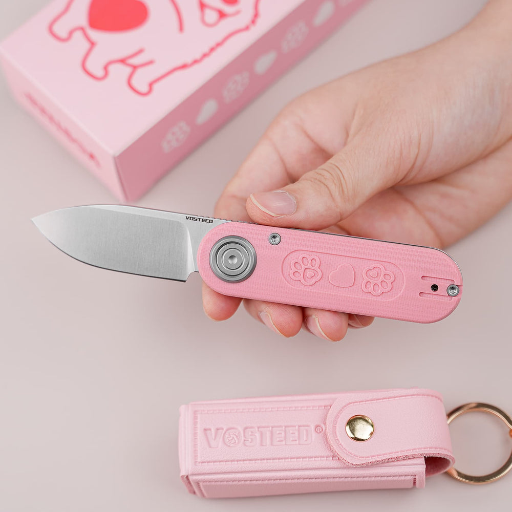 VOSTEED Corgi® V -Vanchor Lock® (2.36" 14C28N Blade & Norplex UltreX™ G10 Handle) - A3728