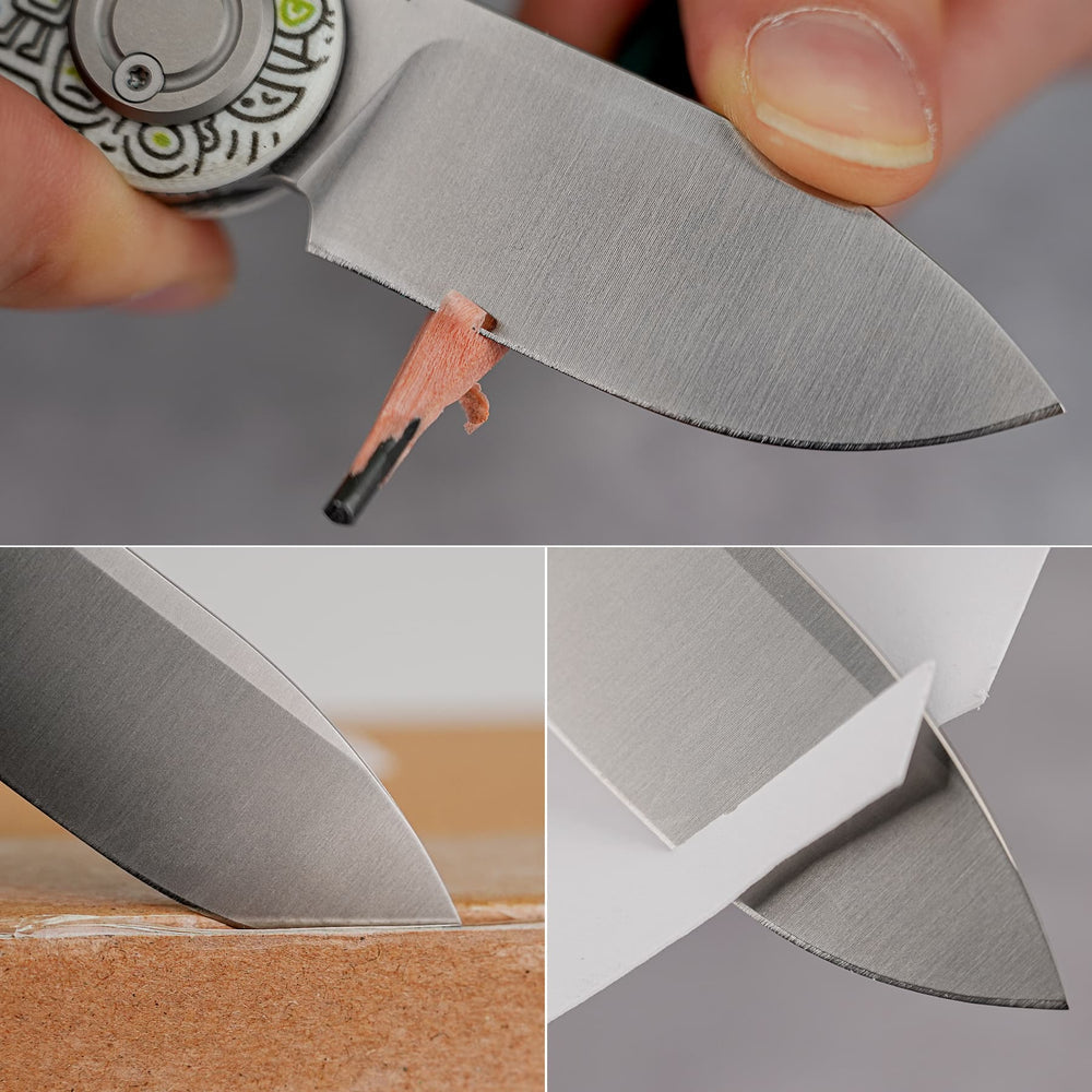 VOSTEED Corgi® V -Vanchor Lock® (2.36" 14C28N Blade & G10 Handle) - A3727