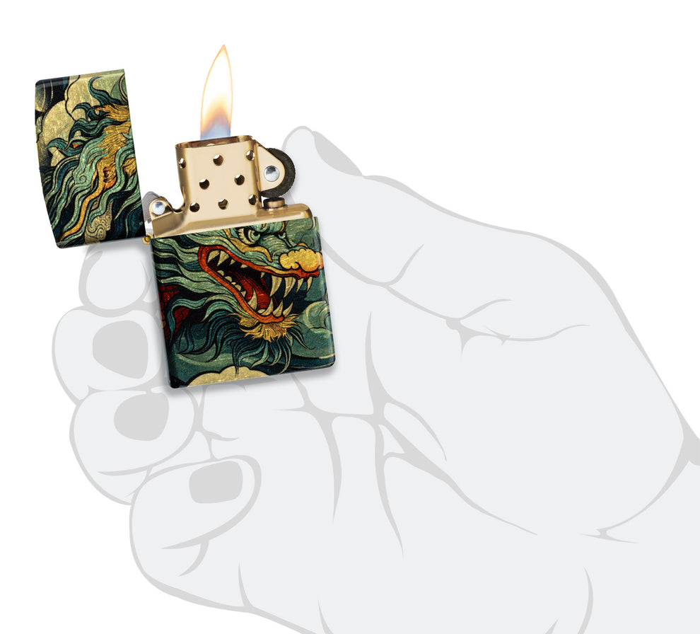 ZIPPO Dragon Fusion Design