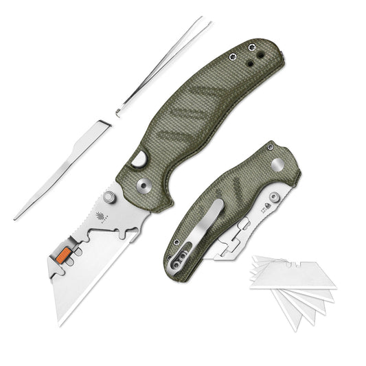 KIZER CUTLERY Sheepdog Utility Knives | C01C Uti 2 | 5Cr15MoV | Micarta | V3488.29JNA1