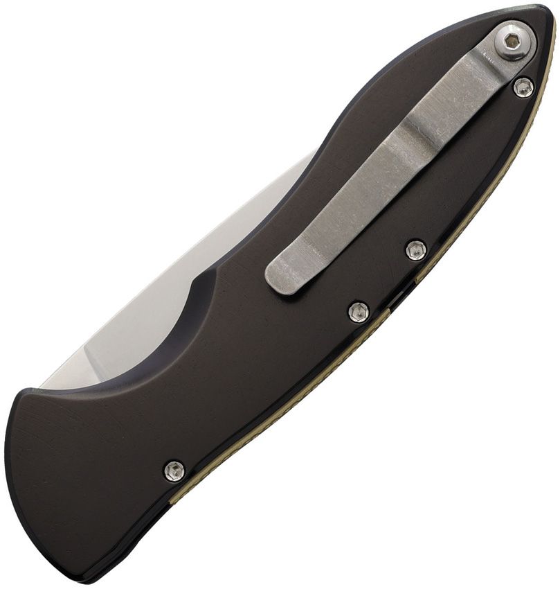 Piranha Knives Auto Fusion Buttonlock Black Satin