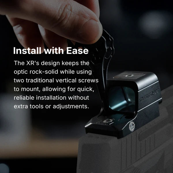 OLIGHT Osight XR Enclosed Red Dot Sight with Ruggedized Miniature Reflex Footprint and 2/6+32 MOA Multi-Reticle System