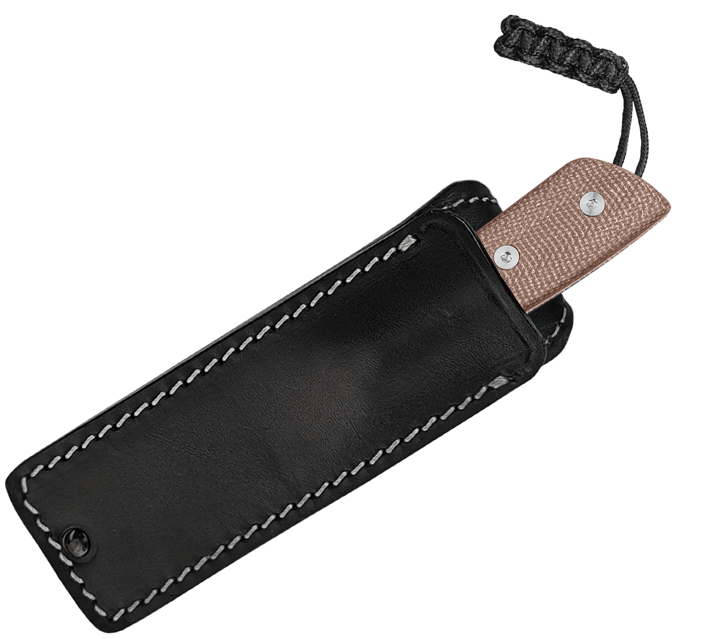 STRAIGHT LINE Digger Natural Canvas Micarta