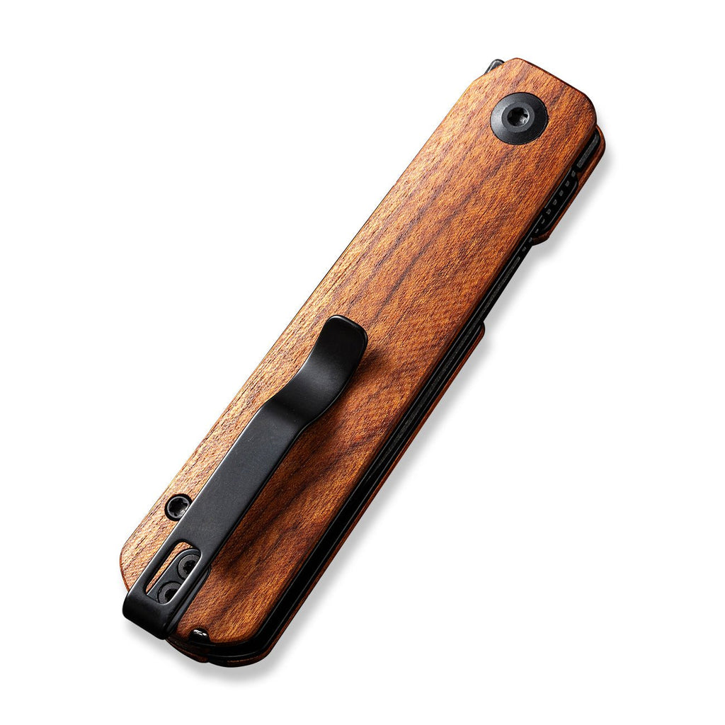 CIVIVI Sendy Flipper Knife Wood Handle (2.83" Nitro-V Blade) C21004A-2