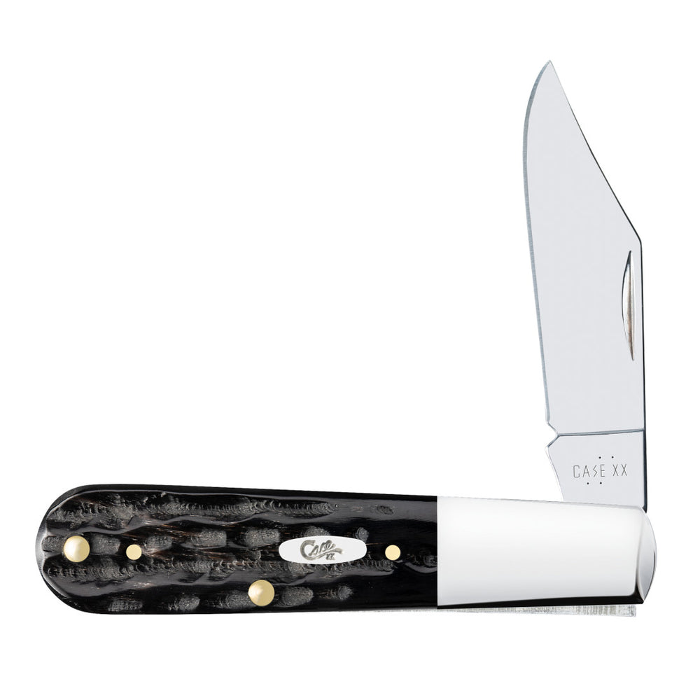 CASE CUTLERY Buffalo Horn Jigged Barlow
