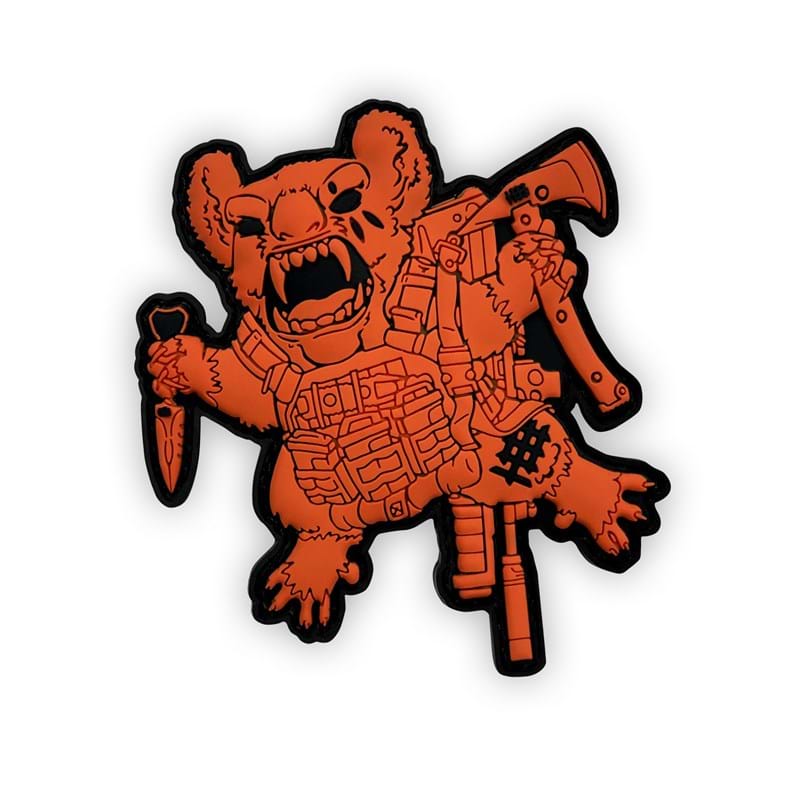 HALFBREED BLADES Halloween Drop Bear Morale Patch 2025