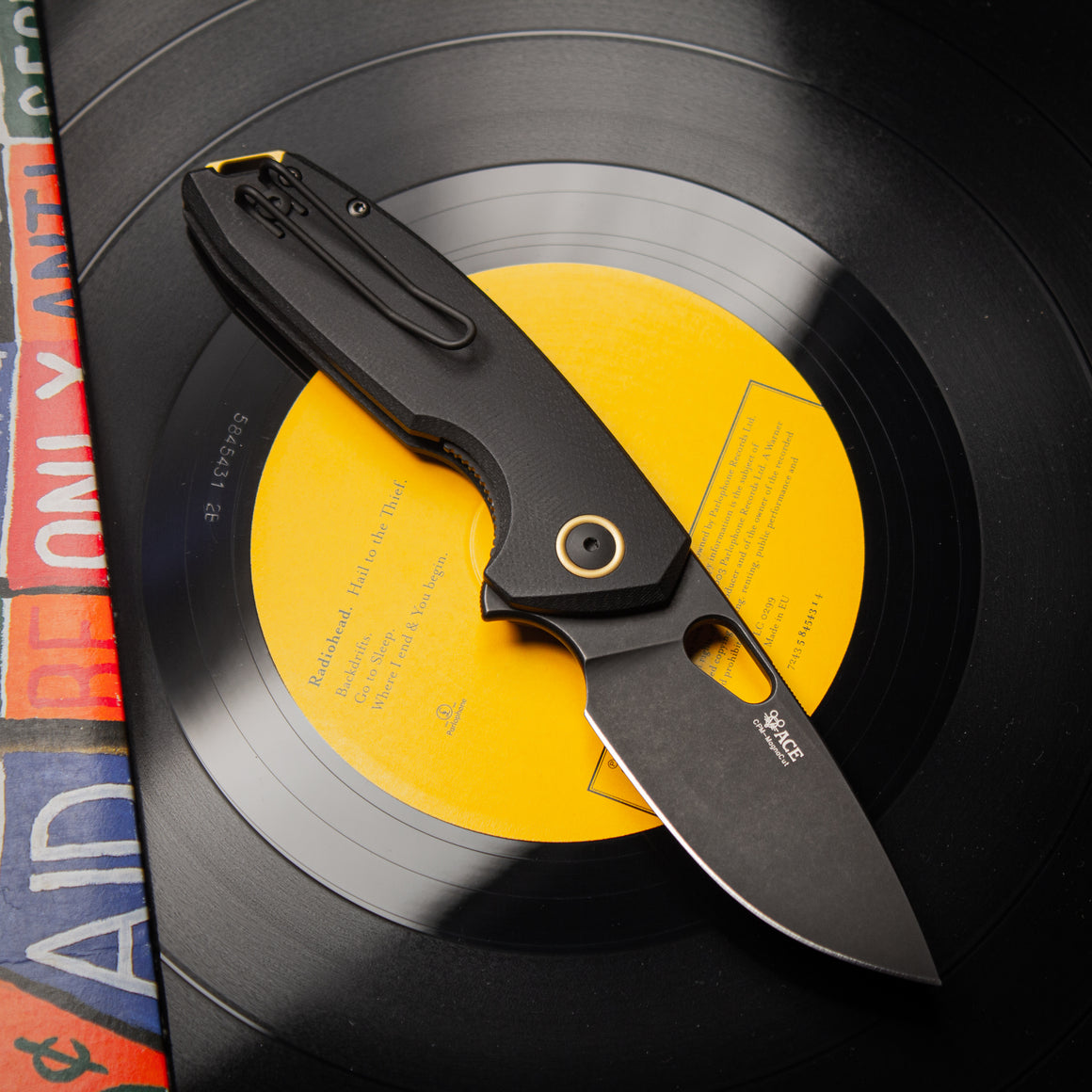 GIANT MOUSE ACE Tribeca - Black & Brass