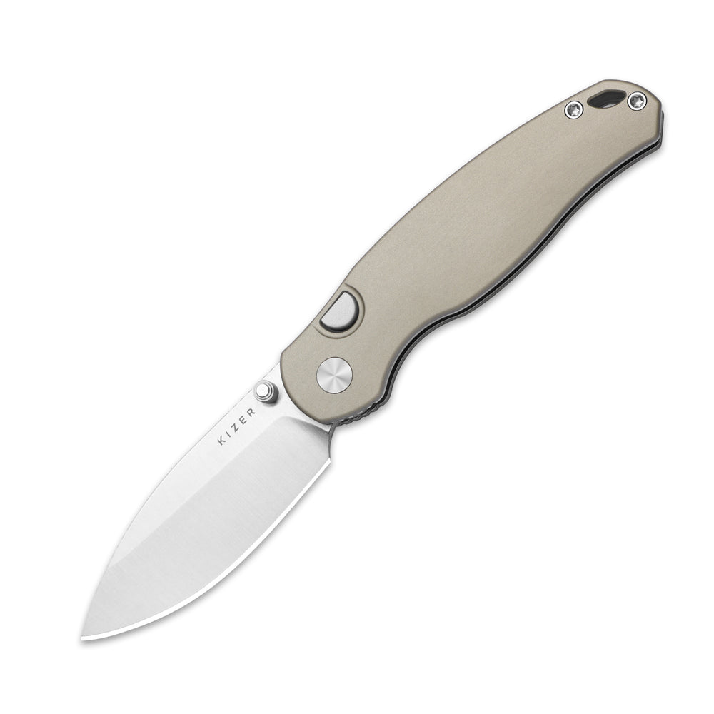 KIZER CUTLERY Phoca BD | 14C28N | Aluminum | Button Liner Lock