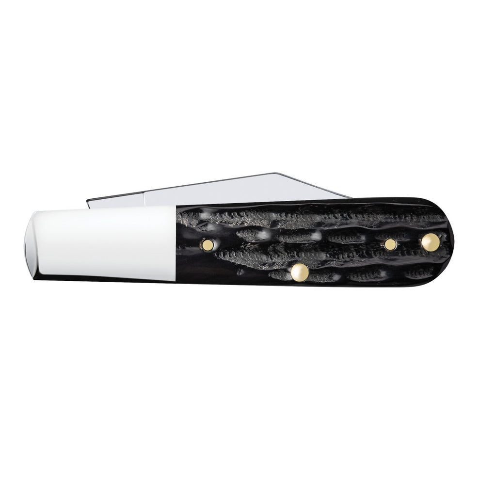 CASE CUTLERY Buffalo Horn Jigged Barlow