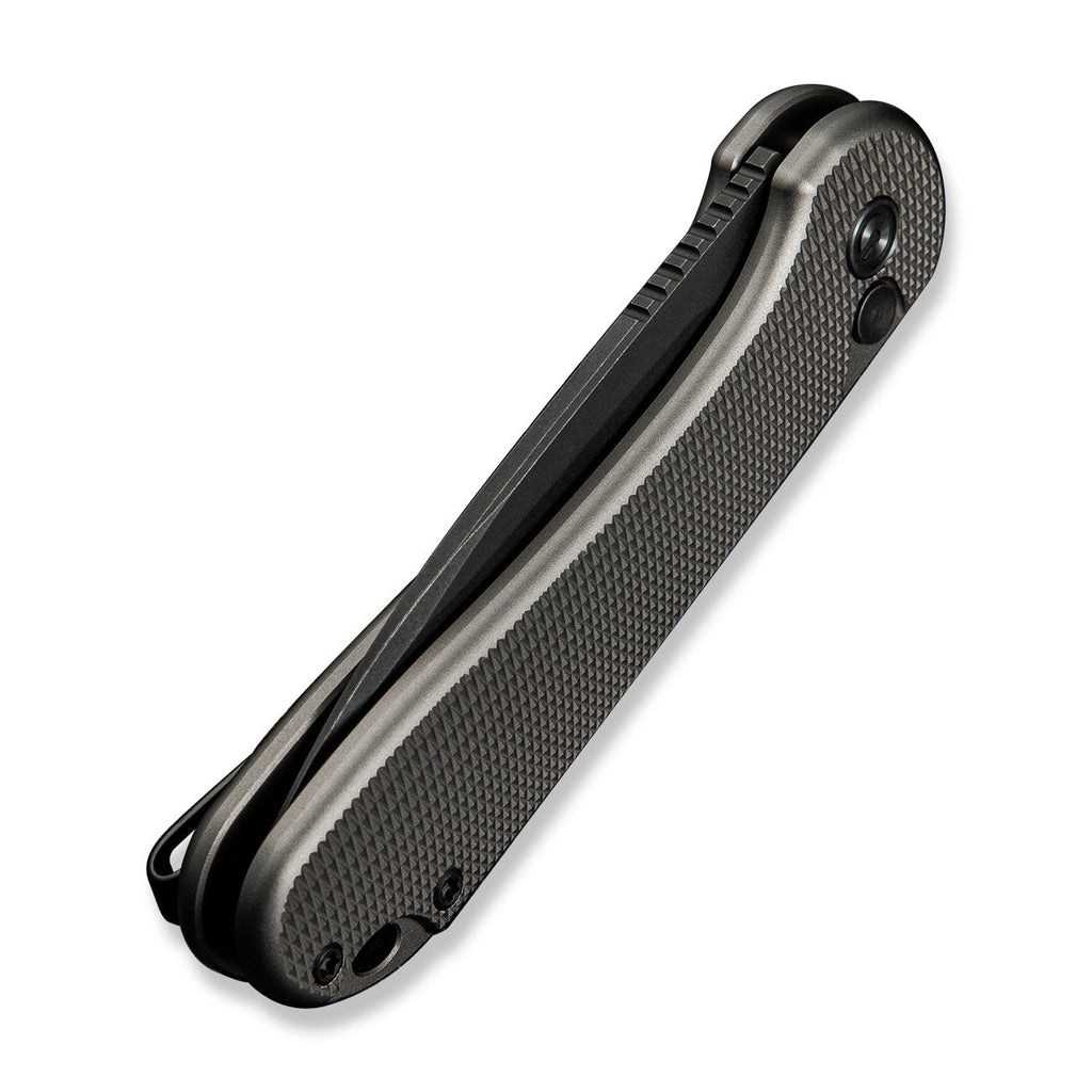 CIVIVI Button Lock Elementum II Flipper Knife Aluminum Handle (2.96" Nitro-V Blade) C18062PD-1