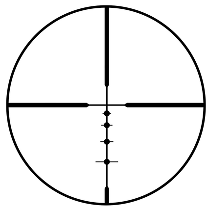 BUSHNELL R3 6 18x50 Riflescope With Doa Quick Ballistic