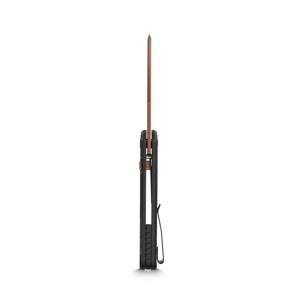 VOSTEED Kroc 329 -Top Liner Lock (3.29" S35VN Blade & Aluminum & Topo G10 Handle) - A1810