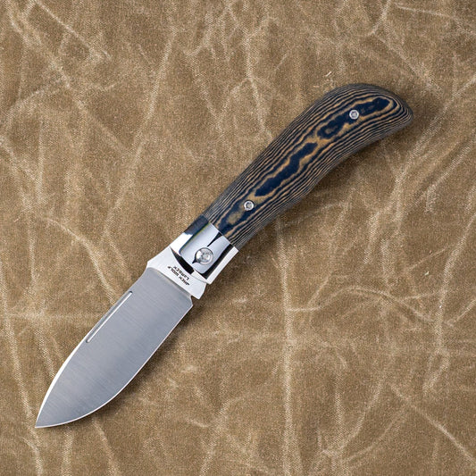 JACK WOLF KNIVES TIMBER JACK - BLUE CANYON & MAPLE VALLEY RICHLITE