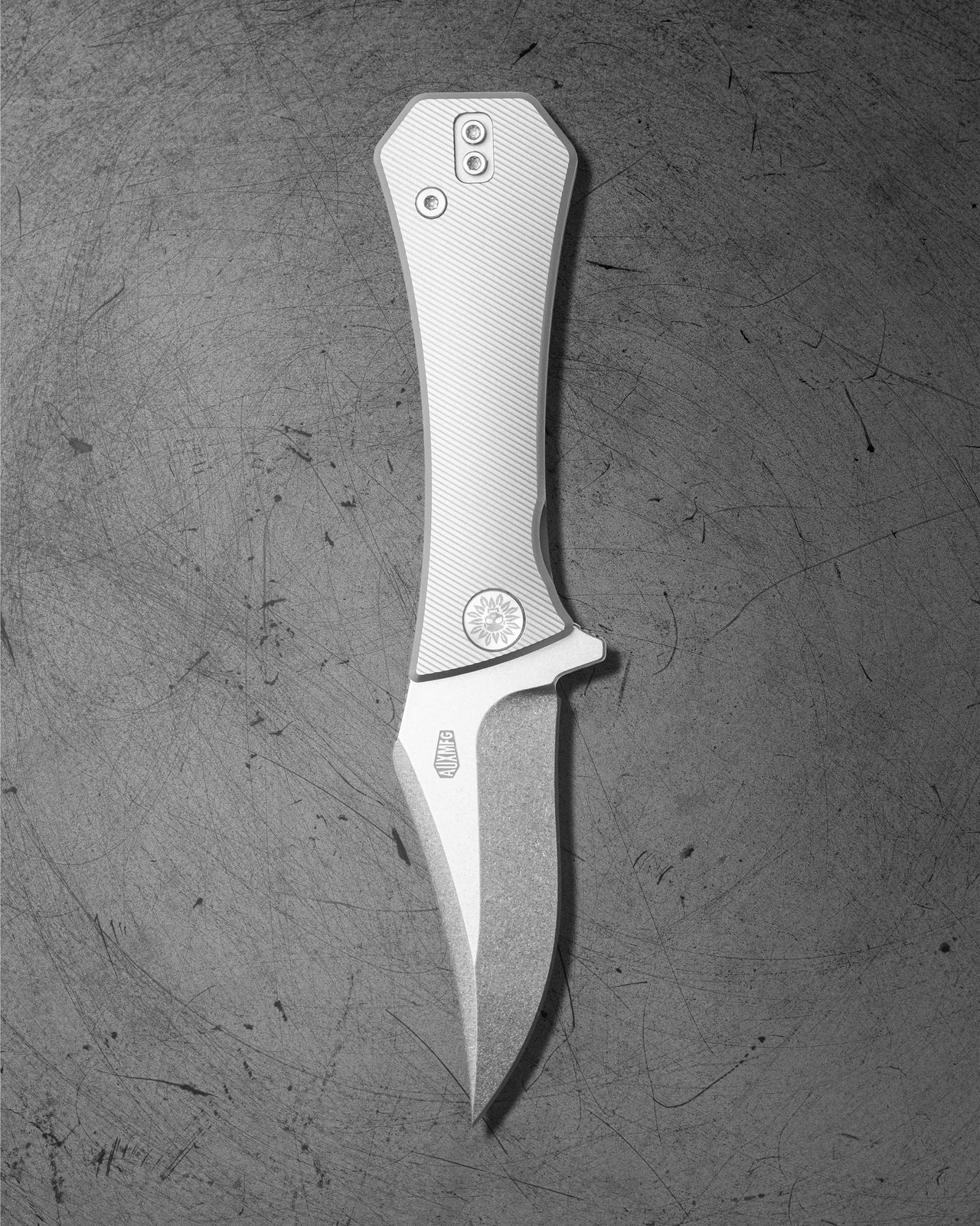 AUXILIARY MANUFACTURING Coffin Bowie - M390 + Titanium - Deadhead