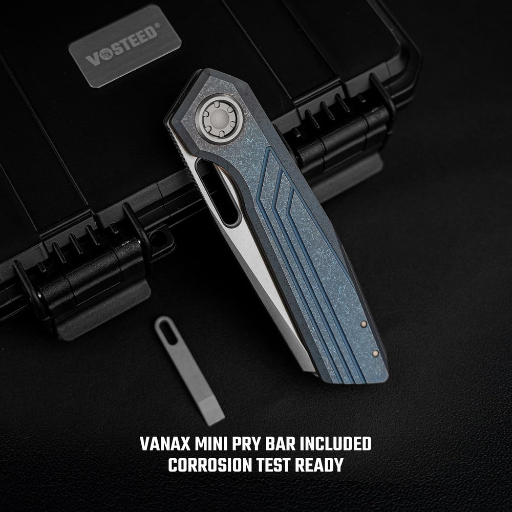 VOSTEED Xeno -Vanchor Lock® (3.23" Vanax Blade & Titanium Handle) - A3802