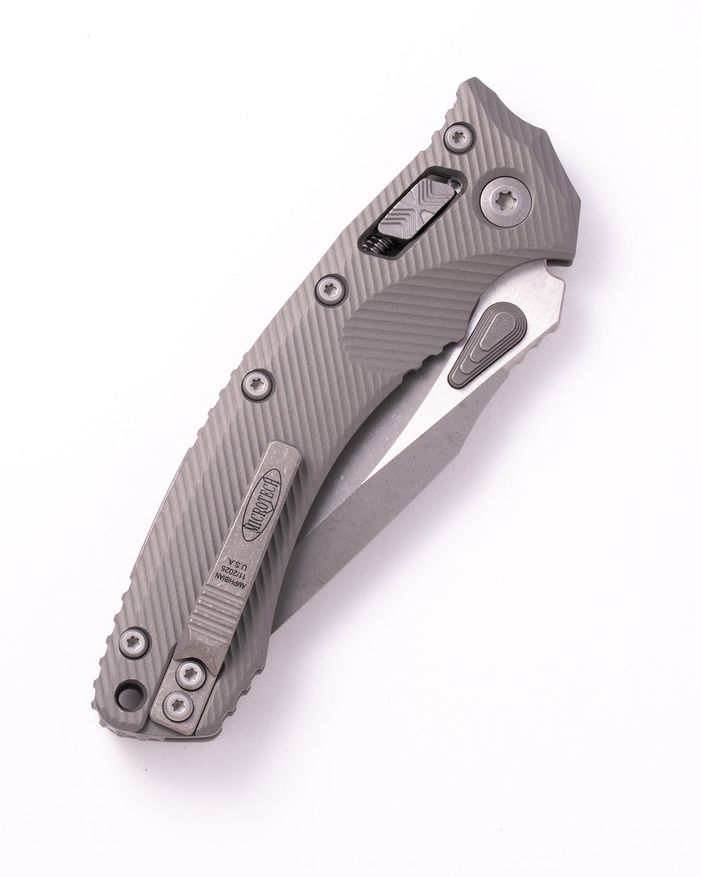 MICROTECH Amphibian® - RAM-LOK™ S/E Apocalyptic® Part Serrate Natural Clear (137RL-11APFLNC)