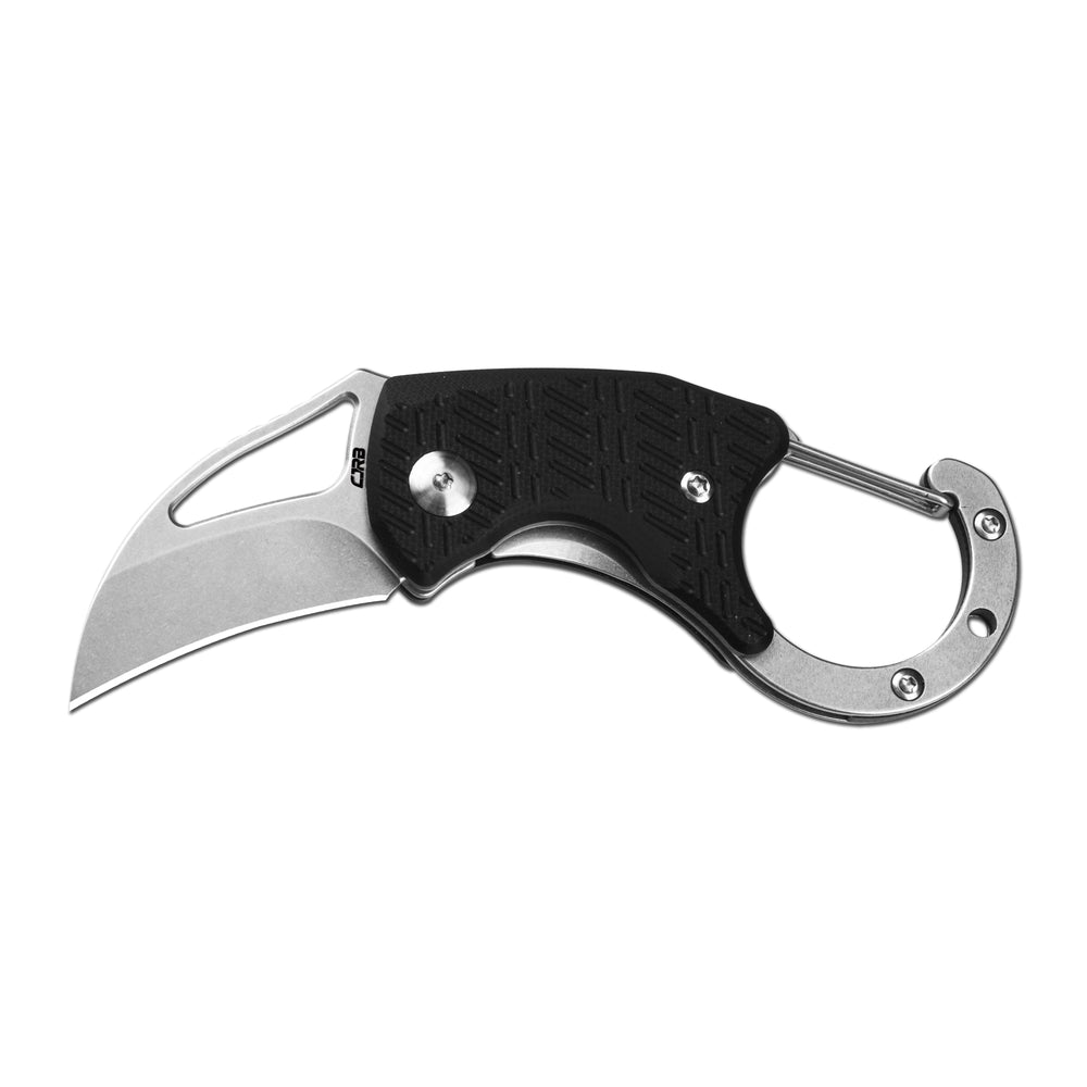 CJRB Anansi J1964 AR-RPM9 Steel Blade G10 Handle Folding Knives - Black G10 Handle/Stone Wash Finish (J1964-BK)
