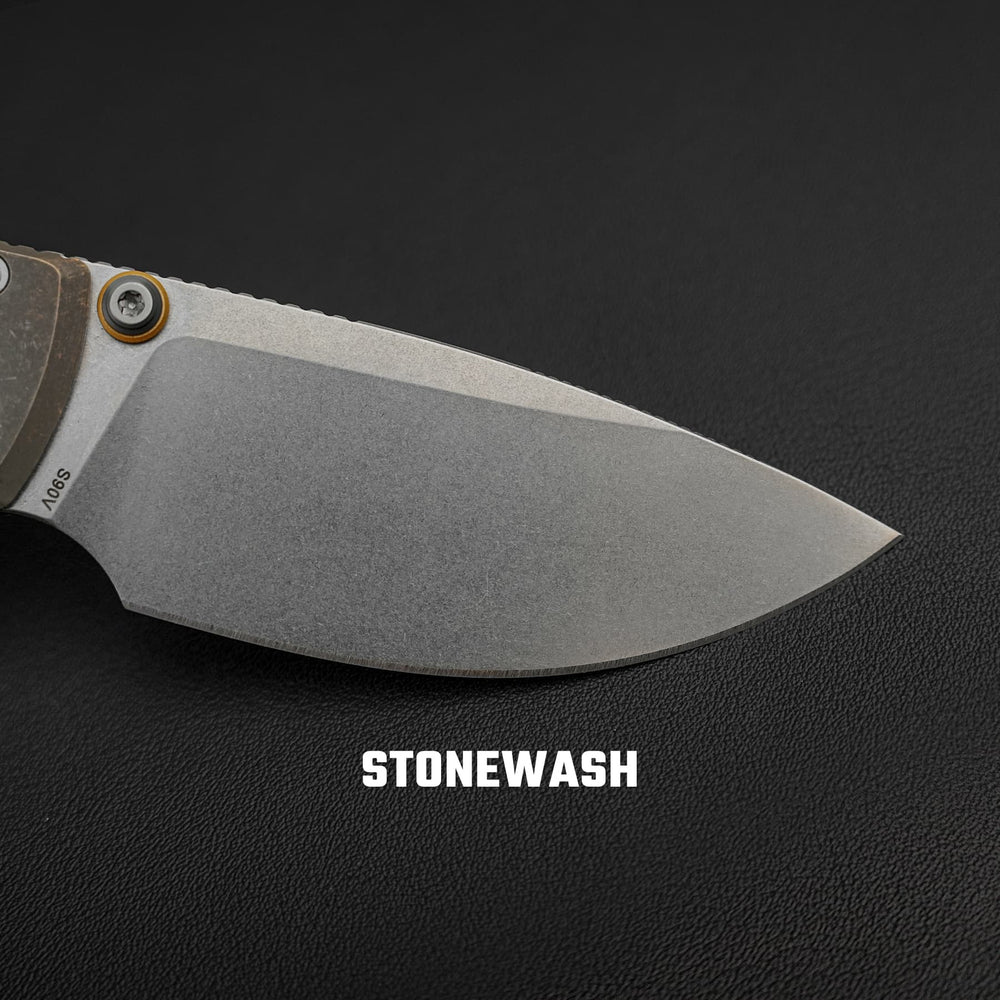 VOSTEED Porcupine TiSlim™ - Top Liner Lock (3.04" S90V Blade & Titanium Handle) - A4807