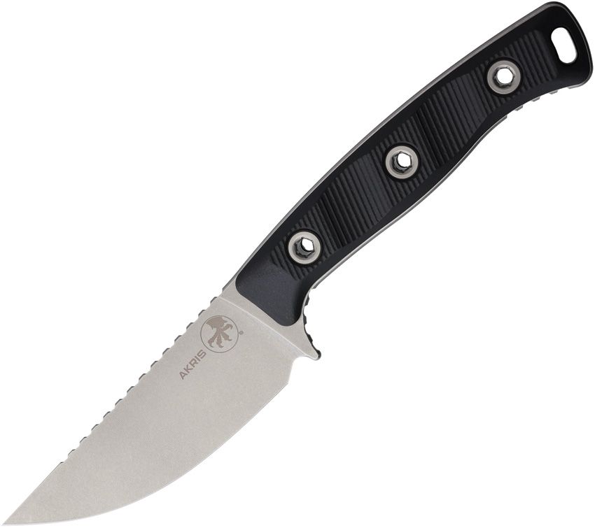 Microtech Akris Fixed Blade Black SW